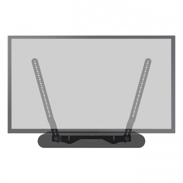 Mountson TV Mount Attachment for Sonos Ray - Example, attached to TV