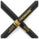 Promark Rebound 5B ActiveGrip Hickory Drumsticks, Wood Tip