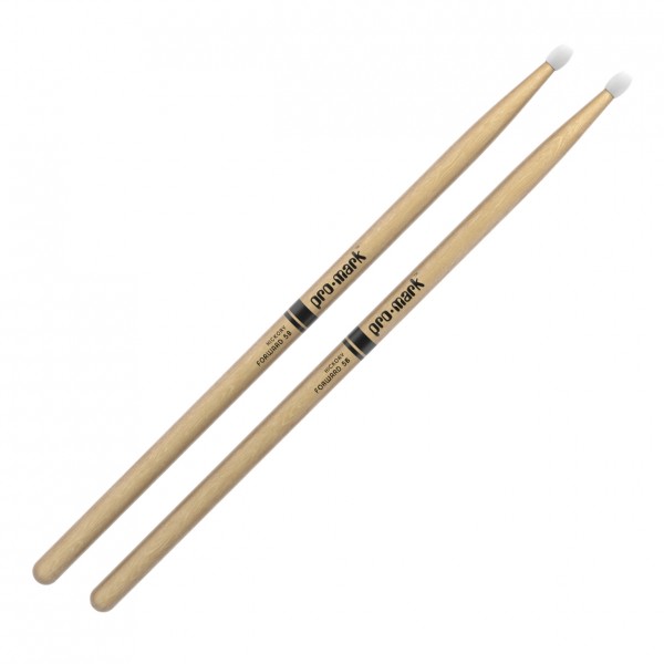 Promark Classic Forward 5B Hickory Drumsticks, Nylon Tip