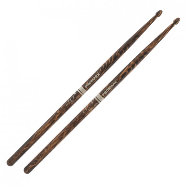 Promark Larnell Lewis FireGrain Hickory Drumstick, Wood Tip