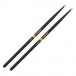 Promark Rebound 7A ActiveGrip Hickory Drumsticks, Wood Tip