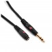 6.35mm TRS (F) - 6.35mm TRS (M) Jack Extension Cable, 5m