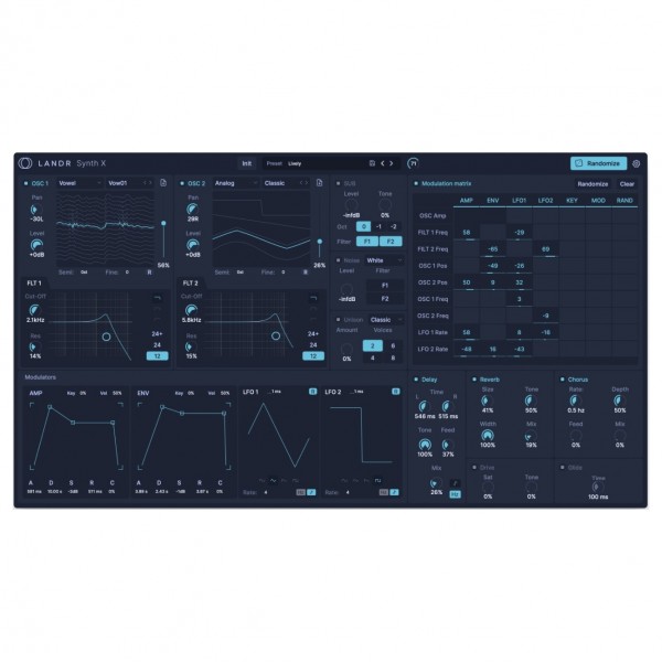 LANDR Synth X