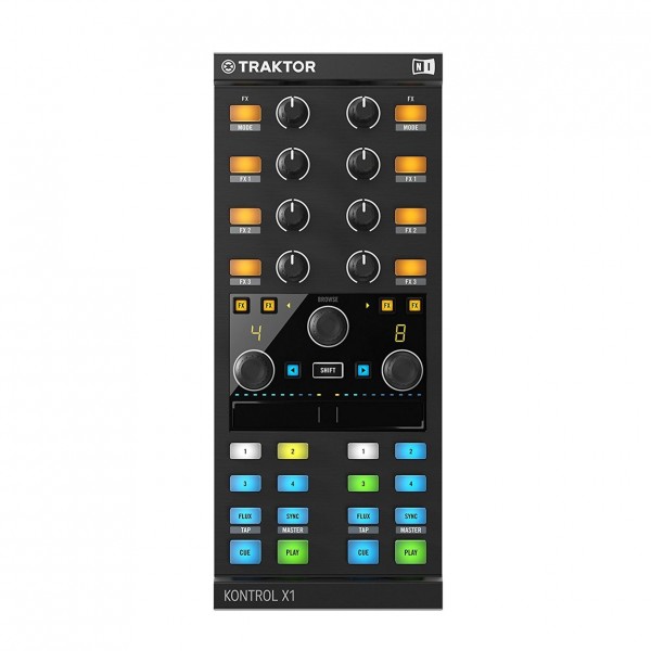 Native Instruments Traktor Kontrol X1 MK2 DJ Controller - Front View