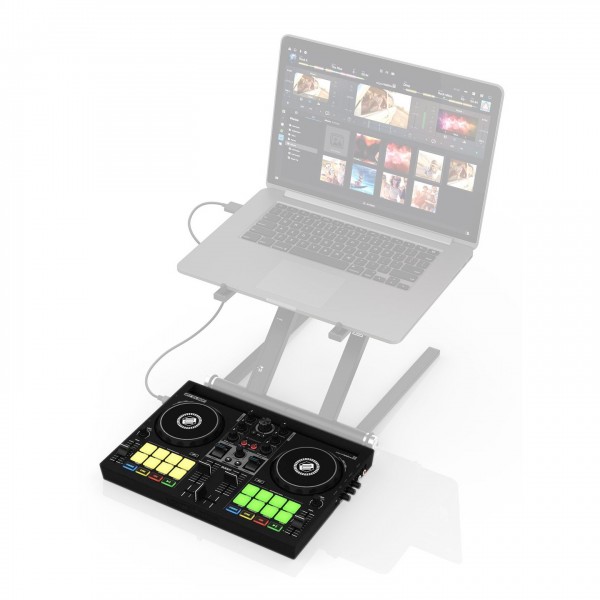 Reloop 2-pokładowy kontroler DJ Buddy Compact | Gear4music