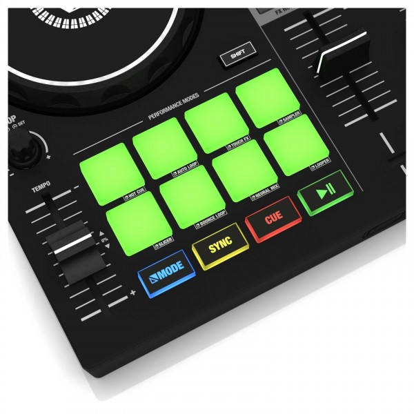 Reloop 2-pokładowy kontroler DJ Buddy Compact | Gear4music