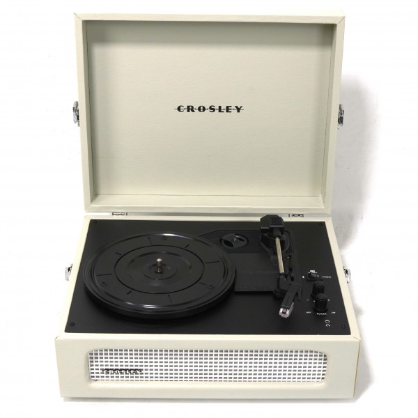 Crosley Voyager Portable Turntable with Bluetooth Out, Dune - Secondhand