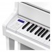 Casio GP310 Grand Hybrid Digital Piano, Satin White - interface and keys