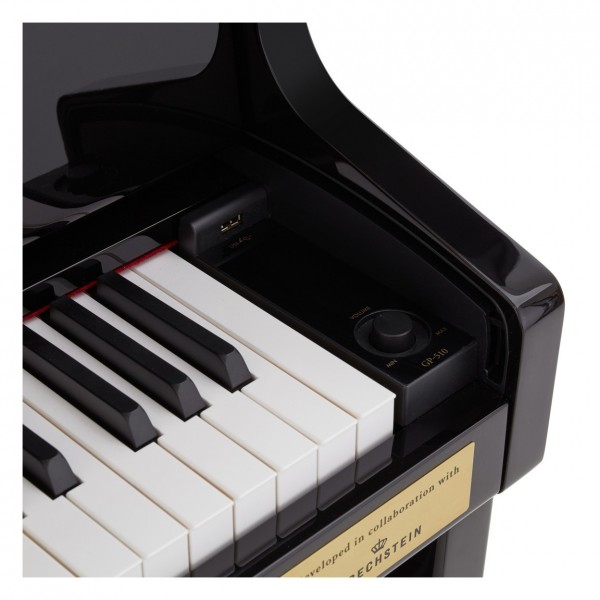 Casio GP-510 Grand Hybrid Digital Piano, Polished Ebony