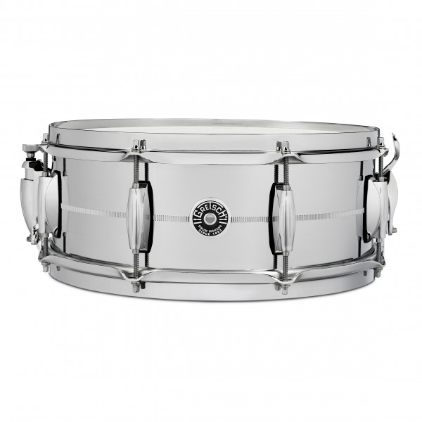 Gretsch Drums Brooklyn 14'' x 5'' Snare Drum, Chrome Over Brass