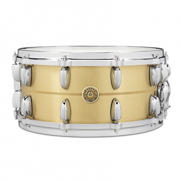 Gretsch USA 14" x 6.5" Bell Brass Snare Drum