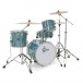 Gretsch Energy Street Drum Kit, Blue Sparkle