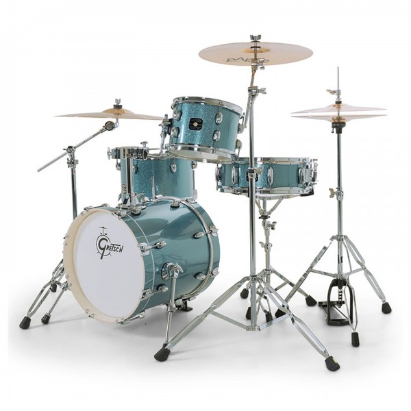 Gretsch Energy Street Drum Kit, Blue Sparkle