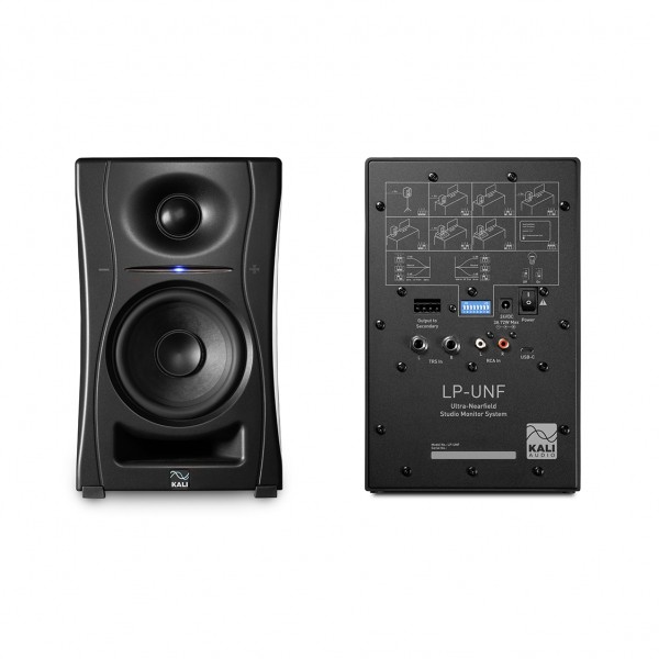 Kali Audio LP-UNF, Black (Pair) at Gear4music