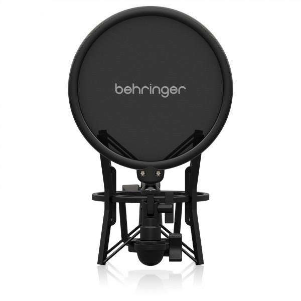 Behringer SMP1000 Heavy-Duty Shock Mount with Detachable Pop Filter - Front