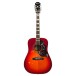 Epiphone Inspired by Gibson Hummingbird, Aged Cherry Sunburst Gloss - Secondhand