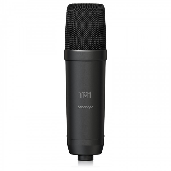 Behringer TM1 DARK EDITION Large Diaphragm Condenser Microphone - Mic, Front