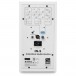 IN-5 Studio Monitor, White - Rear