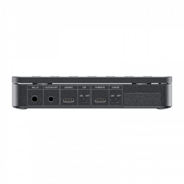 FiiO DM13 Portable CD Player with Bluetooth, Black - Reverse and Connections