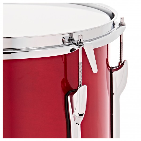 Premier Marching Traditional 14" x 12" Snare Drum, Flame Red