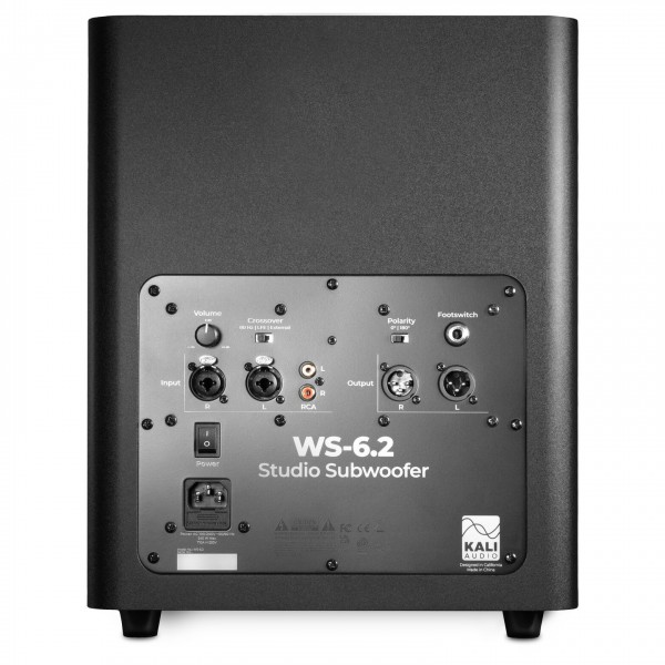 Kali Audio WS-6.2 Sub - Rear