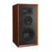 Wharfedale Super Linton Heritage Speaker, Mahogany Red - Tilted