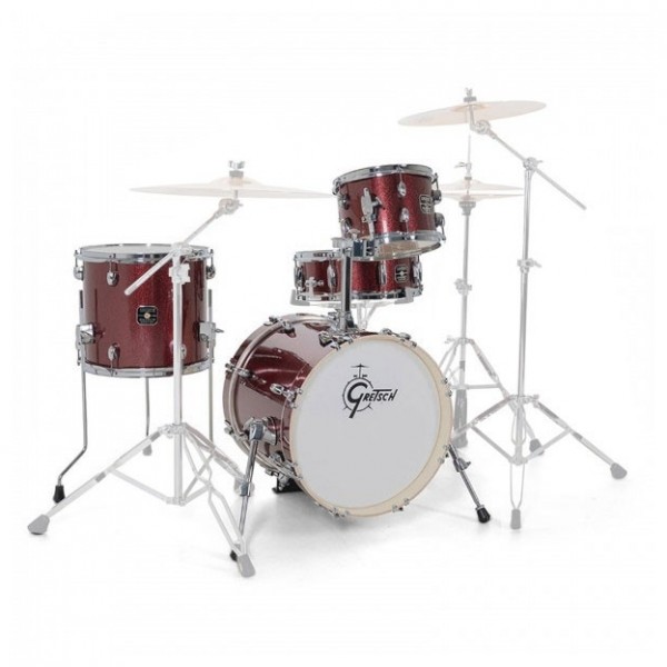 Gretsch Energy Street Drum Kit, Ruby Sparkle