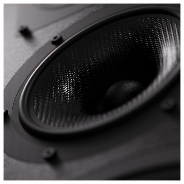 Wharfedale Super Linton Heritage Speakers (Pair), Walnut Veneer - Detail image, close up of driver