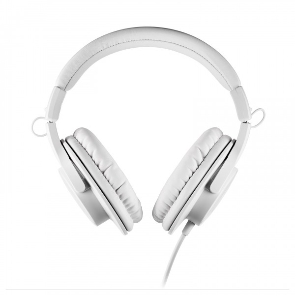 Audio-Technica ATH-M20x Professional Monitor Headphones, White - Front