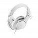 Audio-Technica ATH-M20x Professional Monitor Headphones, White - Angled