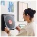 Samsung Music Frame HW-LS60D Wireless Smart Speaker, Black - Lifestyle Image, Wall Art