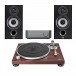 Audio Technica AT-LPW50BTRW with WiiM Amp Space Grey & Elac Debut B5.2 Hi-Fi Bundle