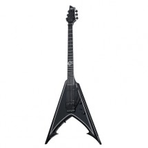 Schecter RavenDark V Abbath Signature Electric Guitar, Black
