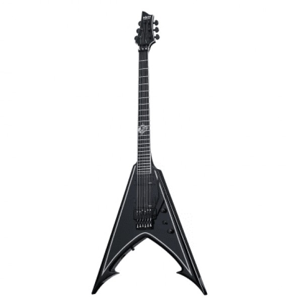 Schecter RavenDark V Abbath Signature Electric Guitar, Black