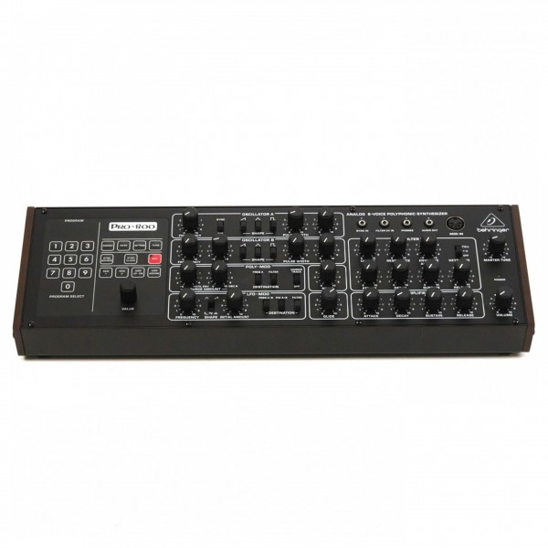 Behringer PRO-800 Analog 8-Voice Polyphonic Synthesizer - Secondhand at  Gear4music