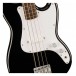 Squier Bronco bass body close zoom