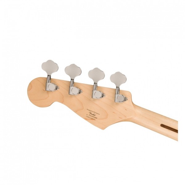 Squier Bronco bass headstock back 