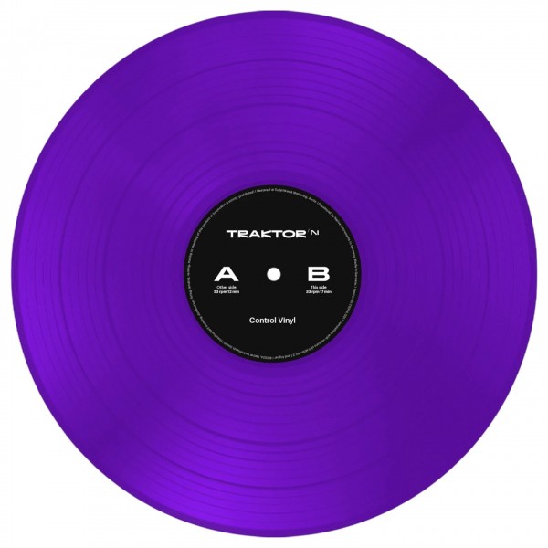 Native Instruments Traktor Control Vinyl, Purple - Main