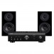 Denon PMA-600NE & Wharfedale Diamond 12.1, Black Hi-Fi Bundle - 12.1 bom hero