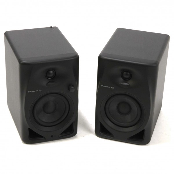 Pioneer DJ DM-40D Active Monitor Speakers, Black - Secondhand