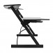 modul Large Three Tier Studio Desk, Black