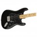 Fender Limited Edition Player Stratocaster HSS MN, Black body and neck 