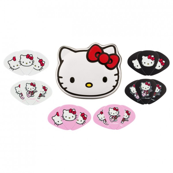 Fender x Hello Kitty Pick Tin, 18 Pack