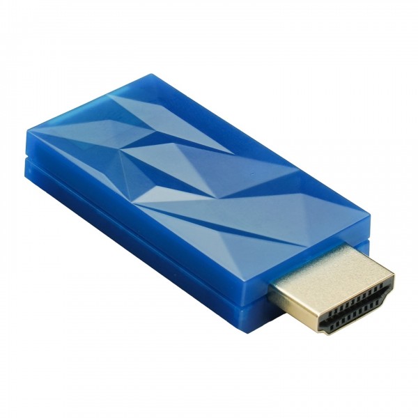 iFi Audio SilentPower HDMI iSilencer - tilt texture 