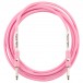 Fender x Hello Kitty 10' Instrument Cable, Pink unpackaged 