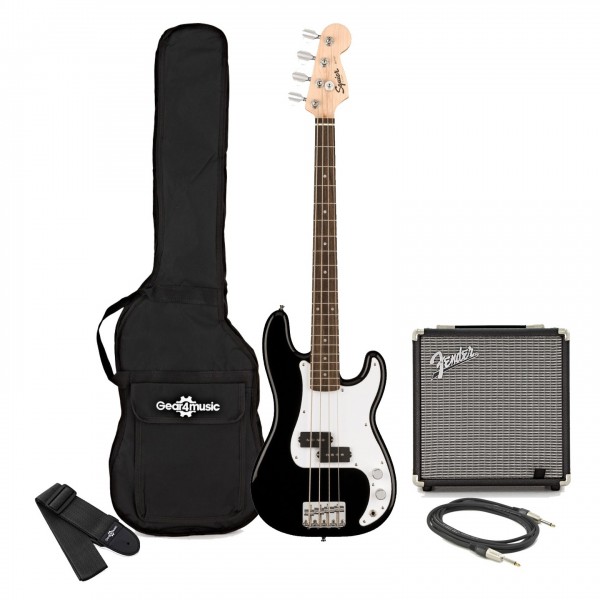 Squier Mini Precision Bass and Fender Amp Pack