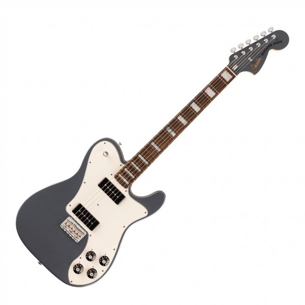 Fender Chris Shiflett Cleaver Telecaster Deluxe Rosewood, Charcoal Frost Metallic