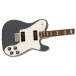 Fender Chris Shiflett Cleaver Telecaster Deluxe Rosewood, Charcoal Frost Metallic controls