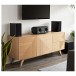 Wharfedale Diamond 9.1 5.1 Home Cinema Speaker Package, Black - Lifestyle image