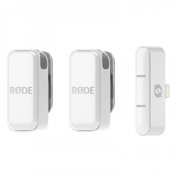 Rode Wireless Micro Lightning Smartphone Mic System, White
